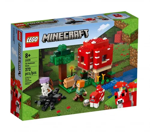 LEGO Minecraft 21179 дом в грибе