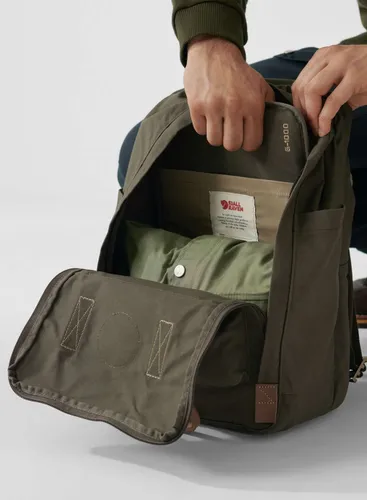 Sırt Çantası Fjallraven Kanken No. 2 dizüstü bilgisayar 15-koyu zeytin