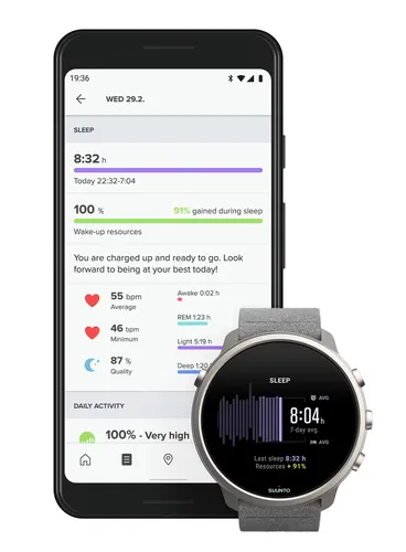 Zegarek multisportowy Suunto 7 - stone gray titanium