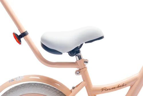Rower dziecięcy SUN BABY Flower Bike 14 cali dla dziewczynki Morelowy