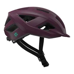 Kask rowerowy LAZER Cerro KinetiCore Fioletowy mat MTB z możliwością zamontowania lampki (rozmiar L)