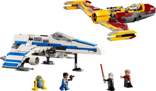 LEGO Star Wars E-Wing Nowej Republiki kontra Myśliwiec Shin Hati (75364)