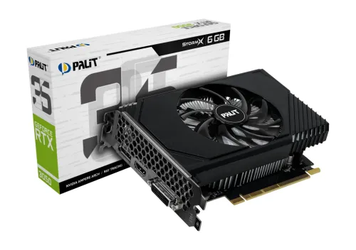 Karta graficzna Palit GeForce RTX 3050 StormX 6GB GDDR6 96bit DLSS