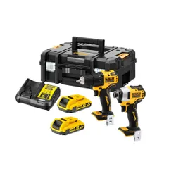 Zestaw elektronarzędzi akumulatorowych DeWalt DCK2061D2T