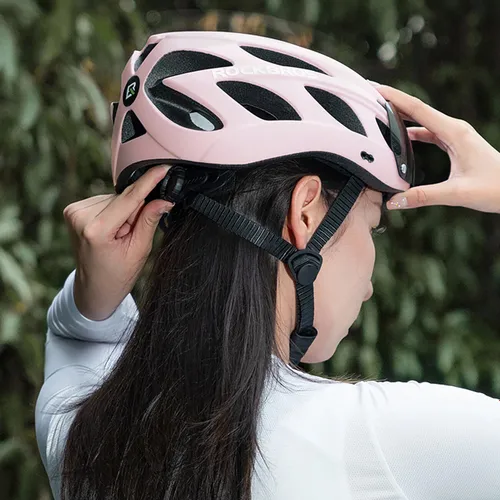 Kask rowerowy ROCKBROS 8386824304084 Różowy MTB (rozmiar L, 58-62 cm)