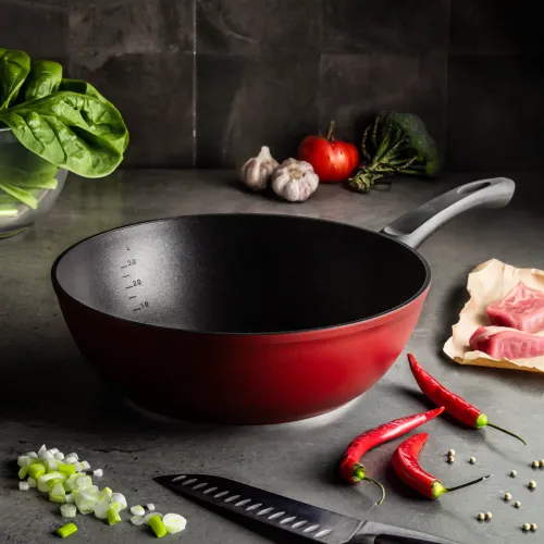 FISSLER Cenit 30 cm - patelnia / wok nieprzywierający