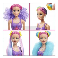 Lalka Barbie Color Reveal imprezowe stylizacje HBG39