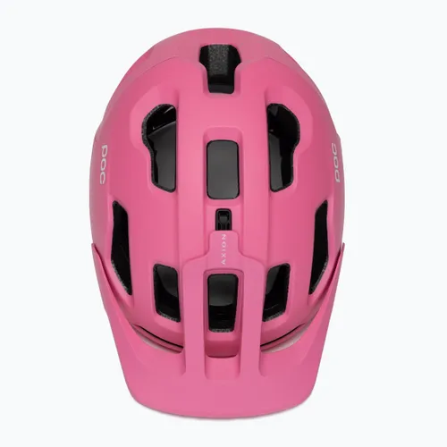 Kask rowerowy POC Axion actinium pink matt