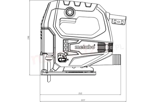 Электролобзик Metabo STEB 65 Quick