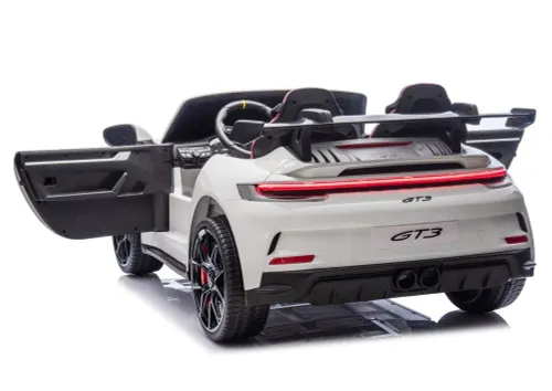 Samochód Na Akumulator Dla 2 Dzieci Porsche 911 Gt3 24V Eva 2 Ciche Silniki