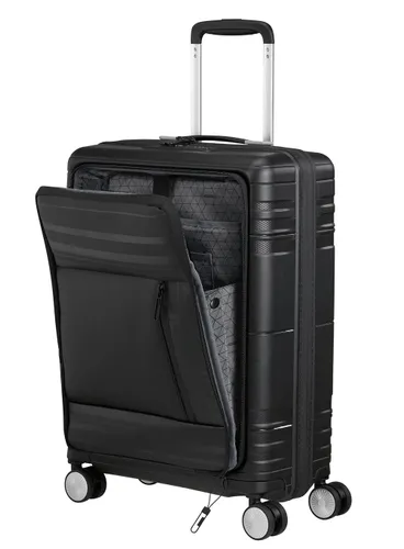 American Tourister Hello Cabin Coated Salon Kılıfı-onyx black