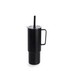 Kubek turystyczny MiiR All Day Straw Cup - black