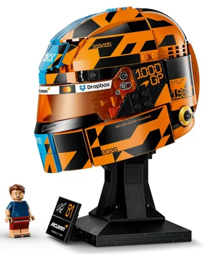 LEGO 43017 Editions Kask Oscar Piastri McLaren Mastercard F1 Team