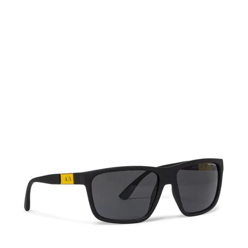 Okulary przeciwsłoneczne Armani Exchange 0AX4121S 807887 Matte Black/Dark Grey - Rozmiar (EU) 59