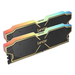 Pamięć RAM Lexar Thor RGB DDR5 32GB (2 x 16GB) 6000 CL38 Czarny