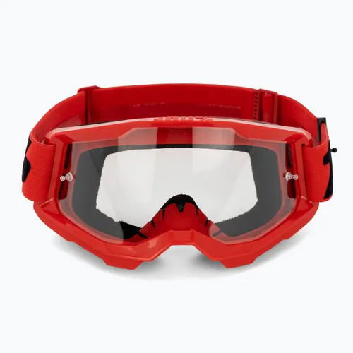 Gogle rowerowe 100% Strata 2 red/clear