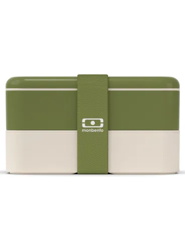 Pudełko na lunch Monbento MB Original Recycled Bento Box - olive