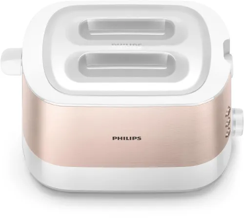 Toster Philips HD2638/11 Ruszt do bułek Rozmrażanie 1050W