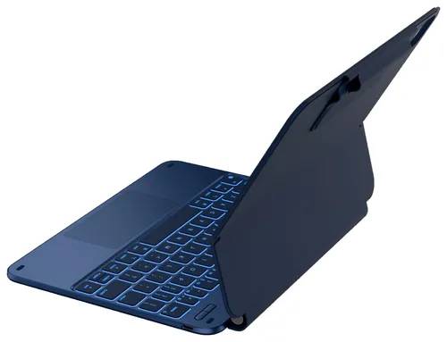 Etui na iPad Air / iPad Pro TYPECASE Edge Błękitny pacyfik Klawiatura