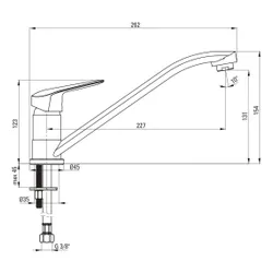 Bateria DEANTE Boro BMO N60M Czarny matowy