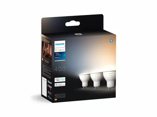 Żarówka LED Philips Hue White Ambiance GU10 3szt.