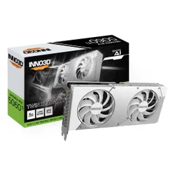 Karta graficzna INNO3D GeForce RTX 5060 Ti Twin X2 OC White 8GB DLSS 4