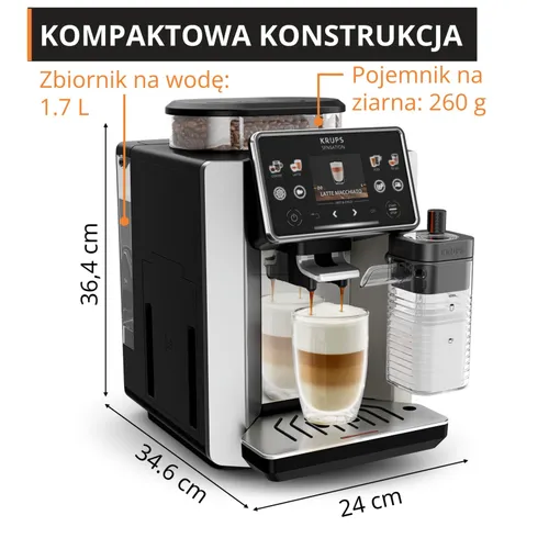Ekspres KRUPS Milk Sensation Elite EA918GE0