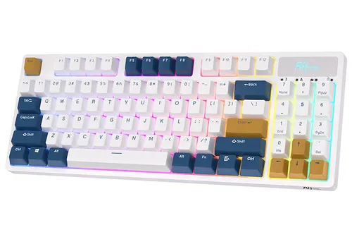 Klawiatura ROYAL KLUDGE RK89 RGB Lemon Switch Biały