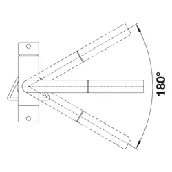 Bateria BLANCO Fontas-S II 525198 Chromowana
