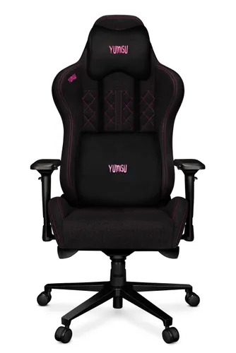 Fotel YUMISU 2050 Czarno-różowy
