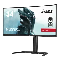 Monitor iiyama G-Master Red Eagle GCB3481WQSU-B1 34" UWQHD VA 180Hz (100Hz HDMI) 0,3ms MPRT Zakrzywiony Gamingowy