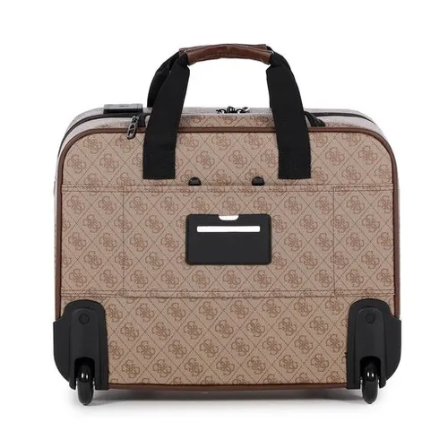 Чемодан Guess Vezzola Travel Cabin Suitcase TMVZLS P3143 Brown