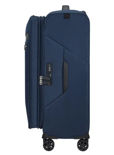 Walizka średnia poszerzana Samsonite Litebeam - midnight blue