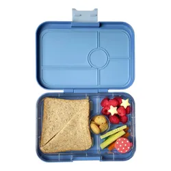 Lunchbox pojemnik na śniadanie XL Yumbox Tapas 4 - hazy blue / panther