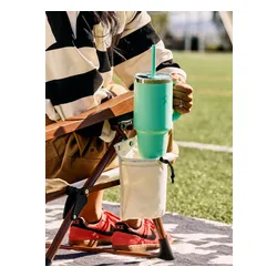 Kubek termiczny Hydro Flask 32 Oz Travel Tumbler Clear Lid (946 ml) - mermaid green