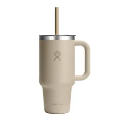 Kubek termiczny ze słomką Hydro Flask Travel Tumbler 946 ml - oat