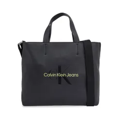 Calvin Klein Jeans Sculpted Mini Slim Tote26 Mono Handbag K60K611547 Черный