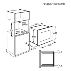 Kuchenka mikrofalowa AEG MBE2658SEM