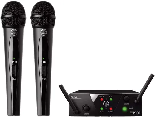 System bezprzewodowy AKG WMS40 Mini Dual Vocal Set Band-US25