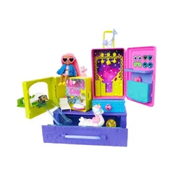 Barbie ekstra set + küçük bebek + hayvanlar