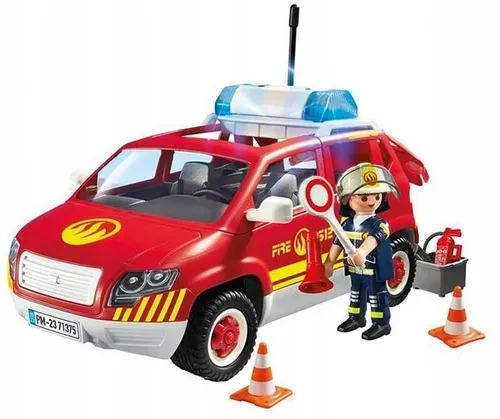 Набор фигурок Playmobil City Action 71375 Машина начальника пожарной охраны