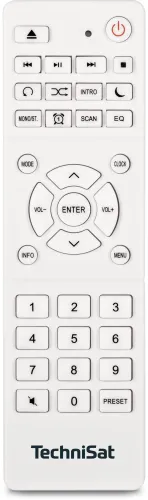 Radioodbiornik TechniSat DigitRadio 371 CD BT Radio FM DAB+ Bluetooth Biały