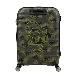 Walizka średnia American Tourister Wavebreaker Disney - Donald Duck camo