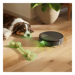 Robot sprzątający iRobot Roomba Max 775 Combo Funkcja mopowania Stacja oczyszczająca Tworzenie mapy pomieszczenia 63dB Czarny