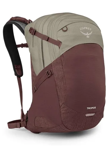 Походный рюкзак Osprey Tropos 32-sawdust tan raisin red