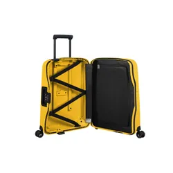 Чемодан маленький 34 л Samsonite S'Cure-sunflower yellow / black