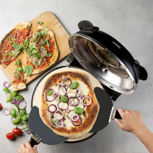 Piec do pizzy Domo DO9285PZ 1200W Regulacja temperatury 32cm