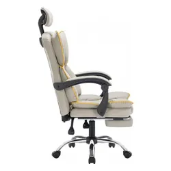 Fotel gamingowy DEFENDER Ego Beżowy