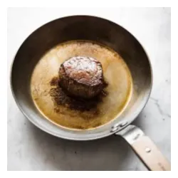 DE BUYER Mineral B Bois 20 cm - patelnia ze stali węglowej