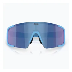 Okulary przeciwsłoneczne Bliz P003 matte blue/grey blue mirror